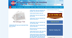 Desktop Screenshot of bvnguyentriphuong.com.vn